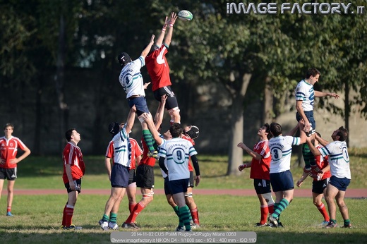 2014-11-02 CUS PoliMi Rugby-ASRugby Milano 0263